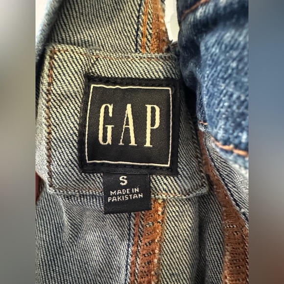 GAP Classic Denim maternity Overalls size small - Picture 2 of 8